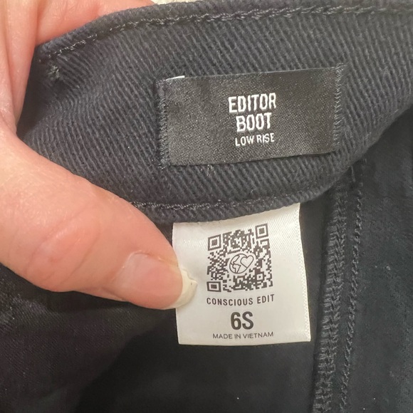 EXPRESS Editor Boot Cut Size 6S- NWOT - Picture 3 of 3